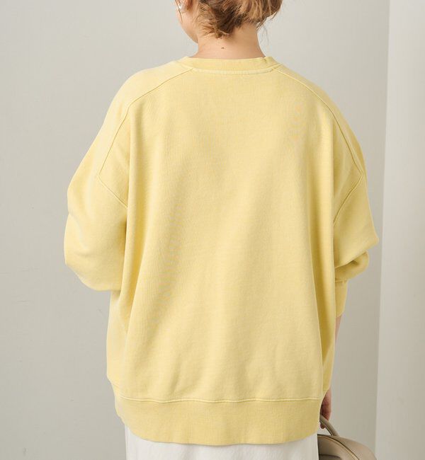  「ロゴ刺繍チュニックスウェット」|プルオーバー|