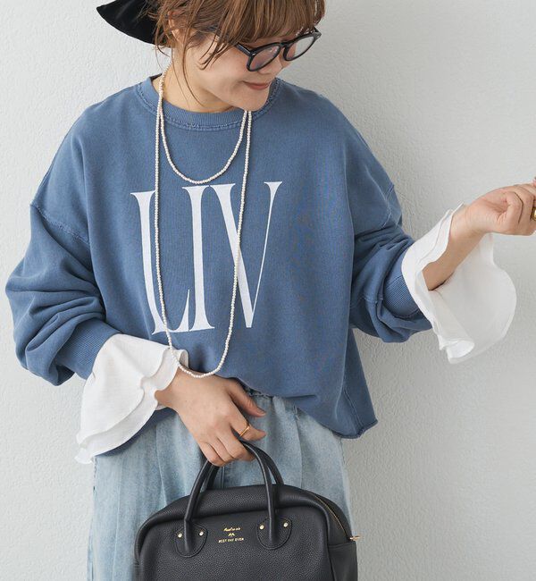  「ビッグロゴ裏毛スウェット」|プルオーバー|