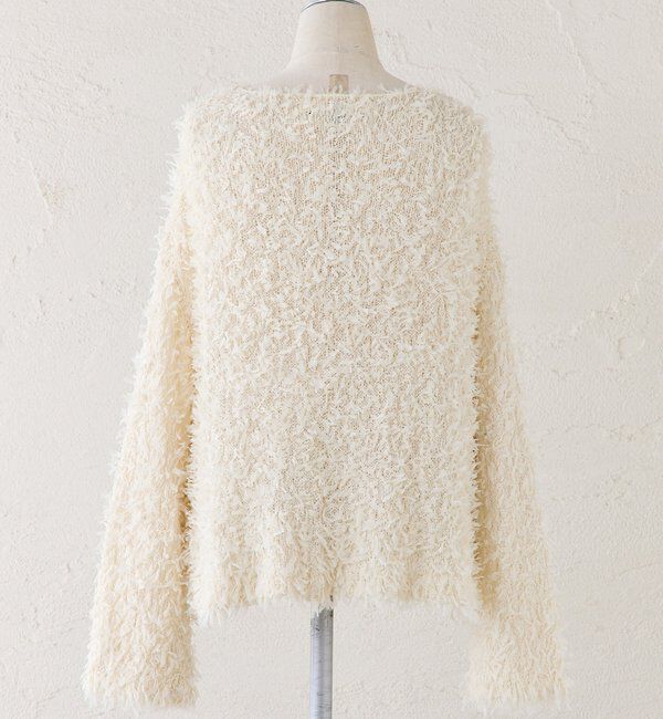  「リボンヤーンニットプルオーバー」|ニット・セーター|