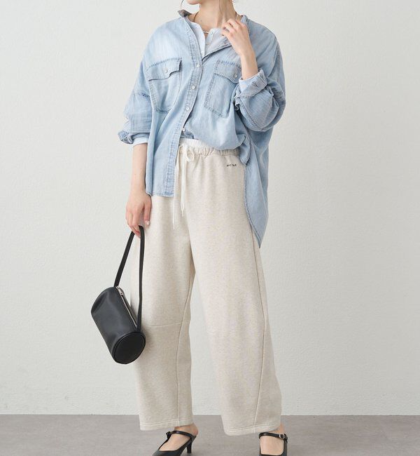  「ウエストレイヤードスウェットパンツ」|その他|