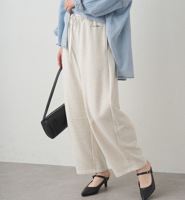  「ウエストレイヤードスウェットパンツ」|その他|