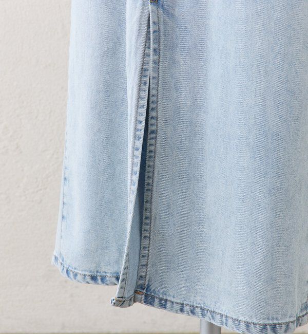  「リヨセル混デニムスカート」|スカート|