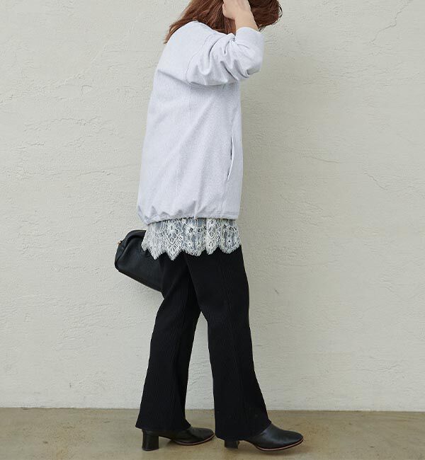  「【＠noricorico102企画】《-3キロ見え》微フレアリブパンツ」|その他|