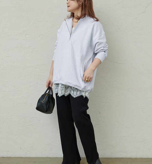  「【＠noricorico102企画】ハーフジップドローコードスウェット」|プルオーバー|