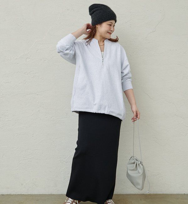  「【＠noricorico102企画】ハーフジップドローコードスウェット」|プルオーバー|