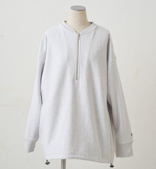  「【＠noricorico102企画】ハーフジップドローコードスウェット」|プルオーバー|