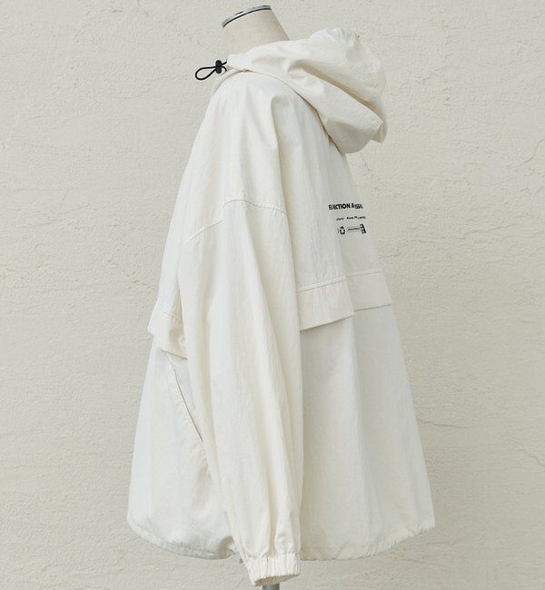  「【F&B】撥水リサイクルナイロンアノラックパーカー」|テーラードジャケット|