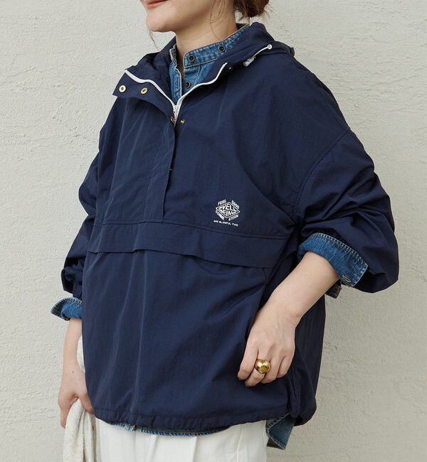 「【F&B】撥水リサイクルナイロンアノラックパーカー」|テーラードジャケット|
