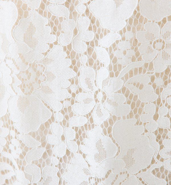  「フラワーモチーフレースキャミ」|キャミソール|