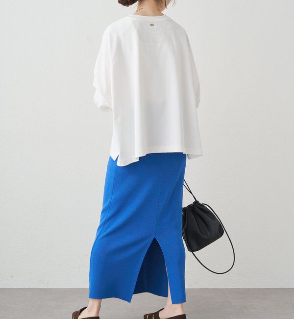  「プレーティング天竺オーバーサイズカットソー」|プルオーバー|