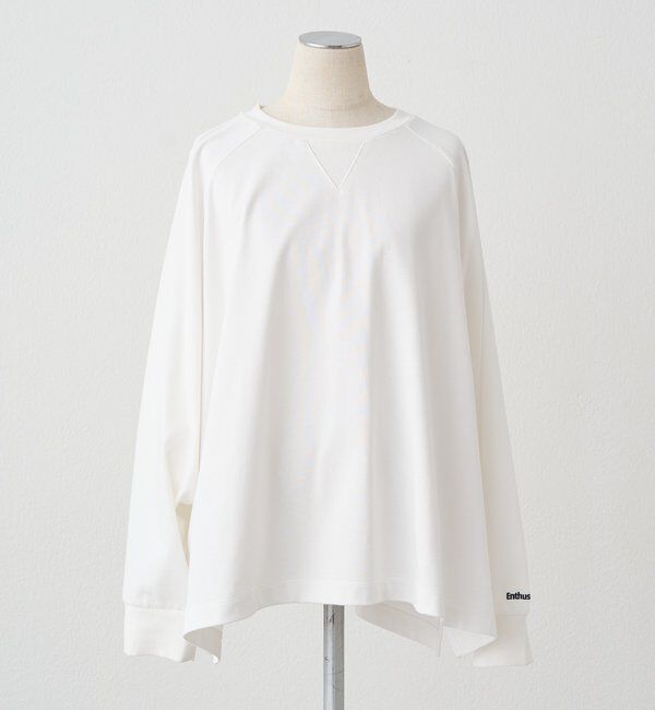  「プレーティング天竺オーバーサイズカットソー」|プルオーバー|