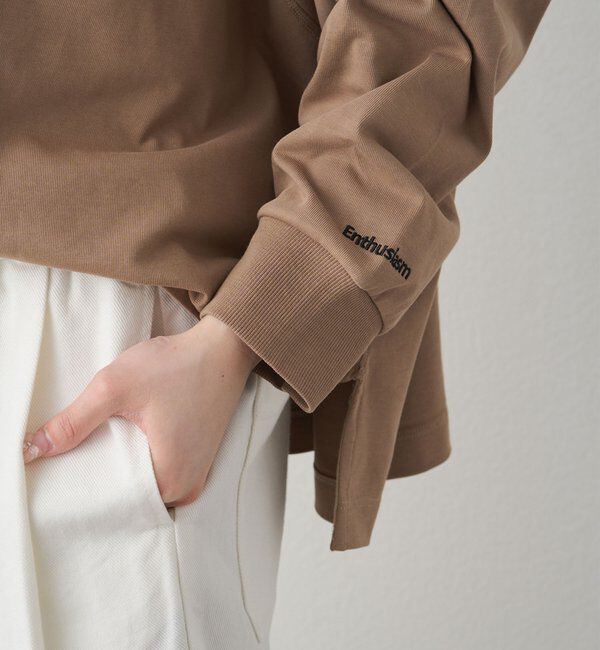  「プレーティング天竺オーバーサイズカットソー」|プルオーバー|