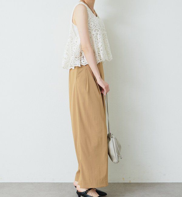  「【リバイバル】カギ針編み風ビスチェ」|キャミソール|