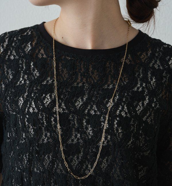  「マルチWAYチェーンネックレス」|ネックレス|