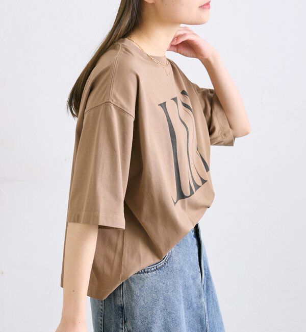  「【新色登場/WEB限定】リバースロゴTシャツ」|Tシャツ・カットソー|