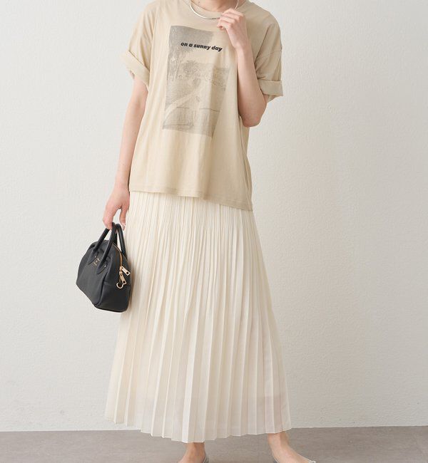  「テキストアートプリントTシャツ」|Tシャツ・カットソー|