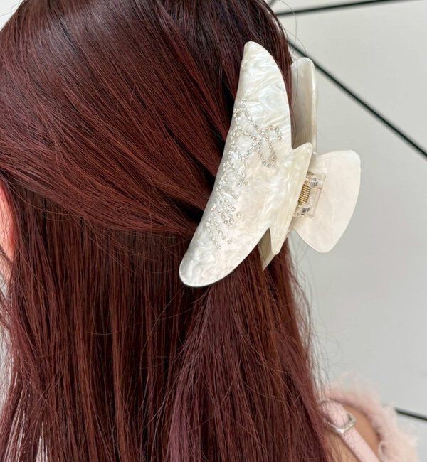  「【Latini】ロゴストーンワニクリップ」|その他|