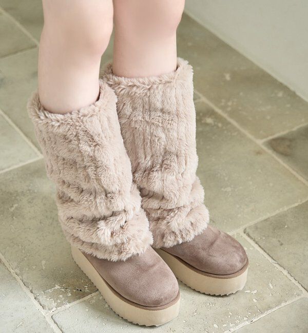  「2wayフェイクムートンブーツ」|その他|