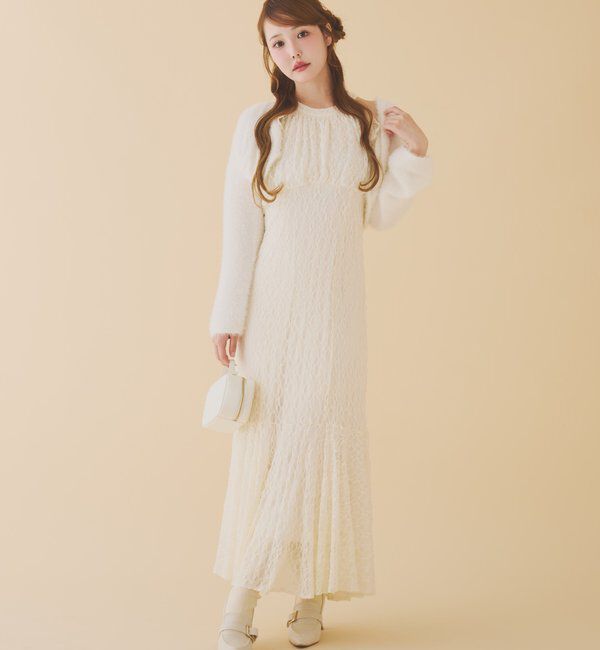  「【ボレロセット】アメスリロングワンピース」|ワンピース|