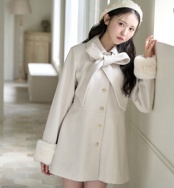  「リボンミドルコート/SMサイズあり」|その他|