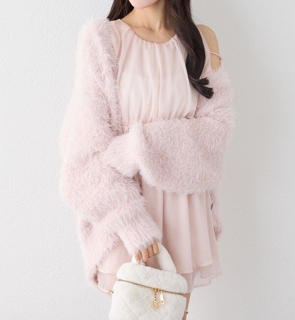  「あざとモテフェザーカーデ」|ニット・セーター|