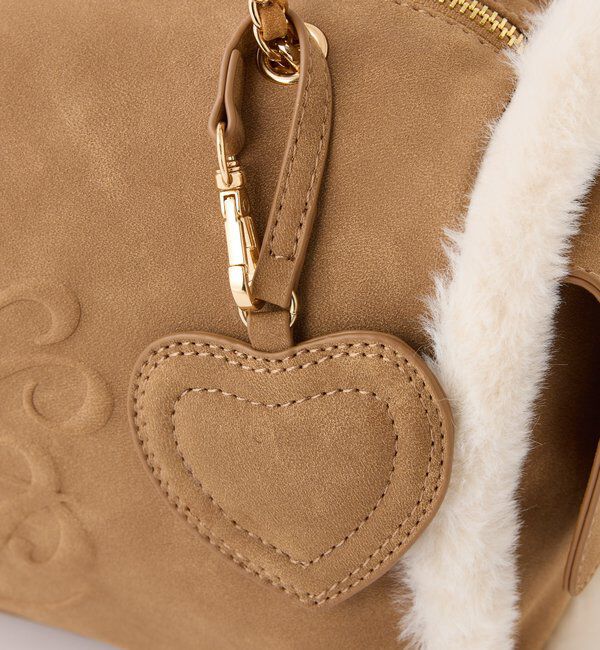  「フェイクムートンエンボスバッグ」|ショルダー・メッセンジャー|