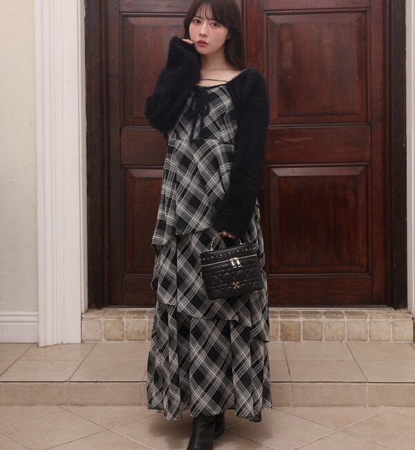  「ボレロセットイレヘムワンピース」|ワンピース|