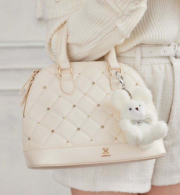  「ビジュースタッズハンドバッグ」|ショルダー・メッセンジャー|