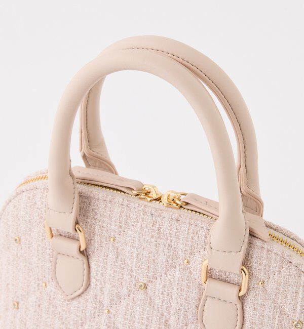  「ビジュースタッズハンドバッグ」|ショルダー・メッセンジャー|