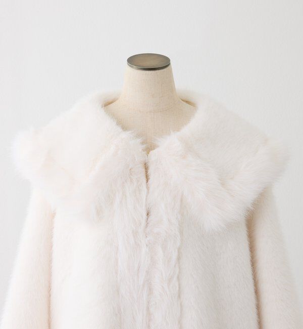  「衿つきファーミドルコート」|その他|