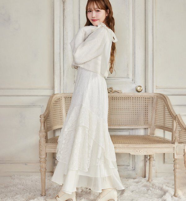  「【HolidayCollection】ニットSETイレヘムワンピース」|ワンピース|