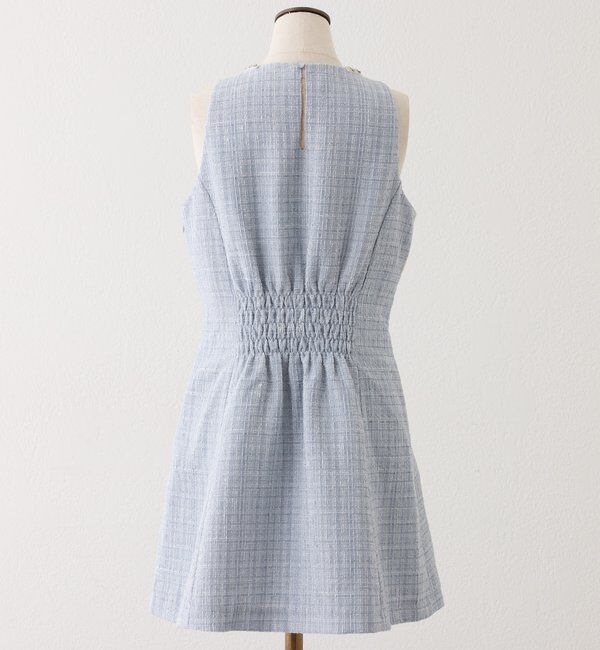  「ビジューリボンミニワンピ」|ワンピース|