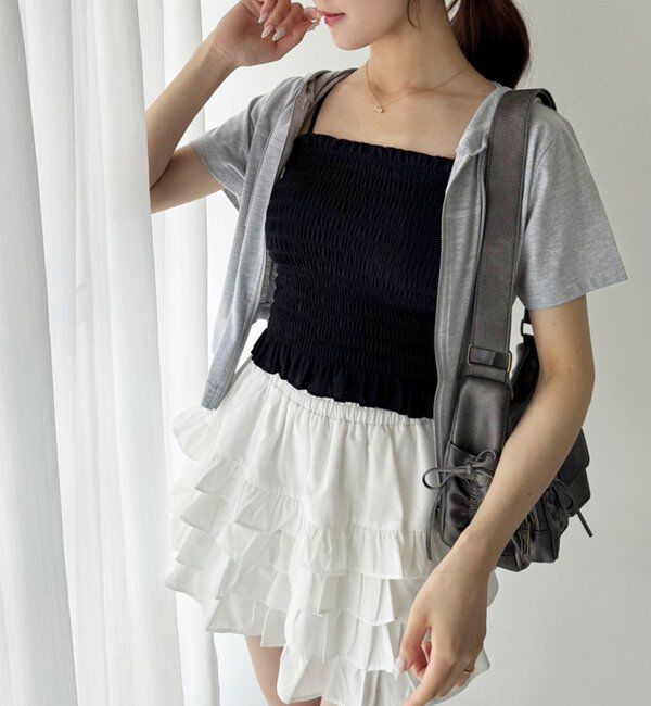  「シャーリングインナー」|プルオーバー|