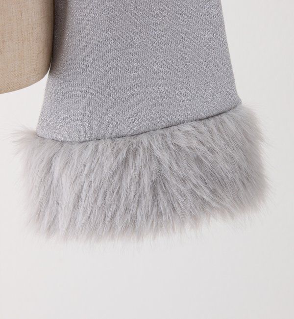  「袖ファーボレロ+キラキラビスチェSET」|ニット・セーター|