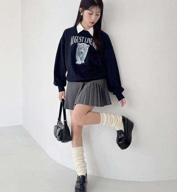  「【SMサイズ展開あり】細プリーツミニスカート/WEB限定リバイバル」|スカート|