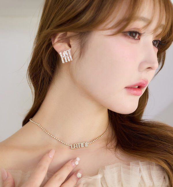  「【Latini】ロゴネックレス」|その他|