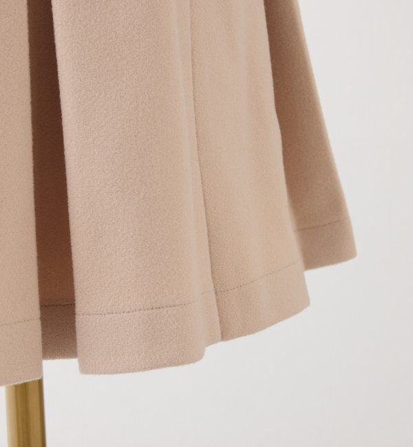  「ウエストベルト付きフェイクファー襟ミドルコート」|その他|