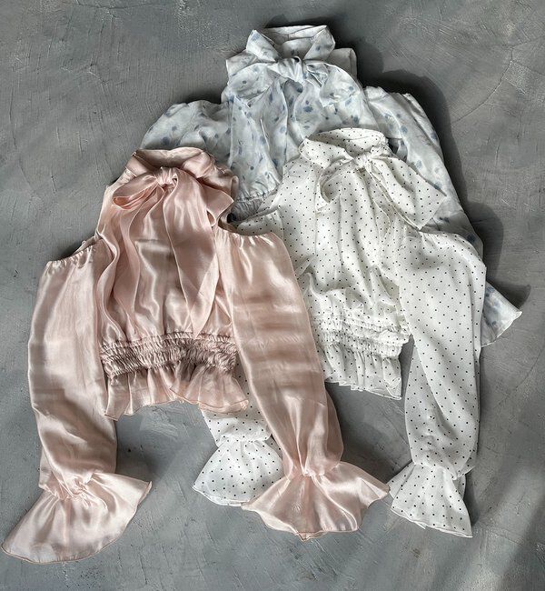  「ボウタイアメスリシアーブラウス」|シャツ・ブラウス|