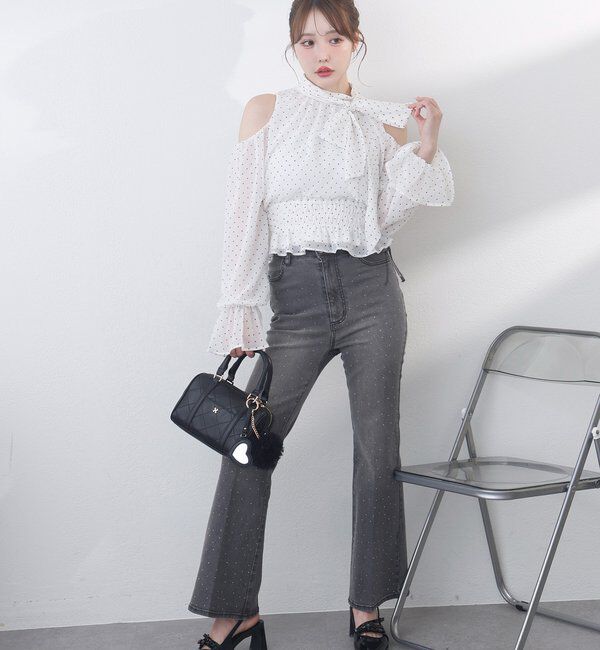  「ボウタイアメスリシアーブラウス」|シャツ・ブラウス|