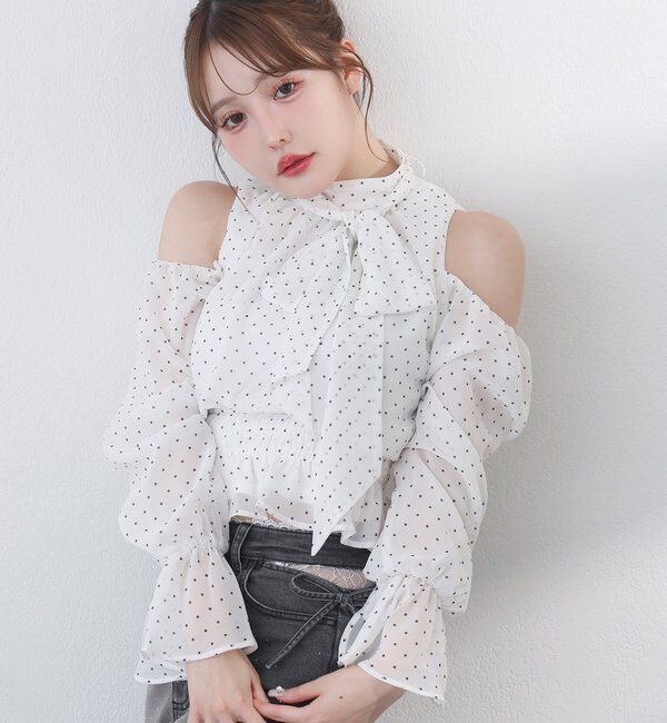  「ボウタイアメスリシアーブラウス」|シャツ・ブラウス|