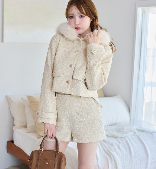  「ベルト付きショートパンツ」|その他|