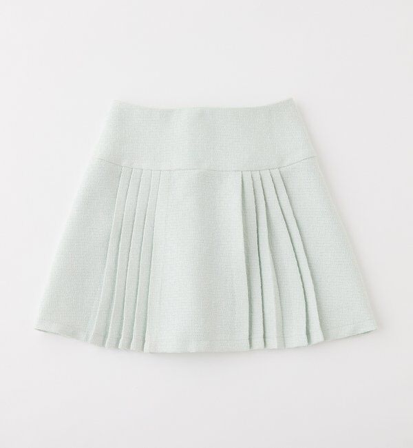  「【SMサイズ展開あり】ツイードプリーツミニスカート」|スカート|