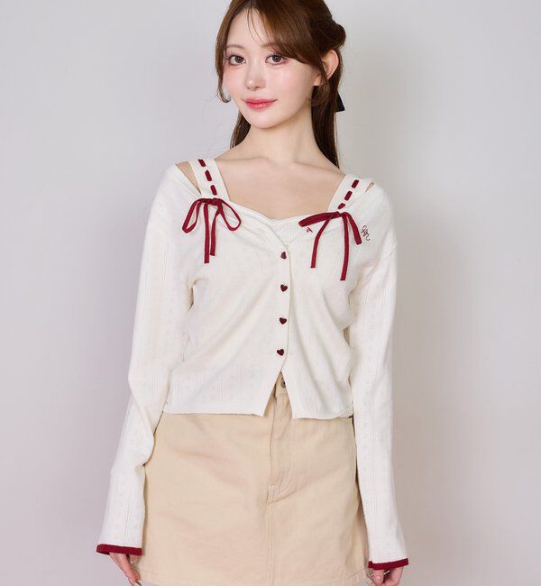  「ハートポケットミニスカート」|スカート|