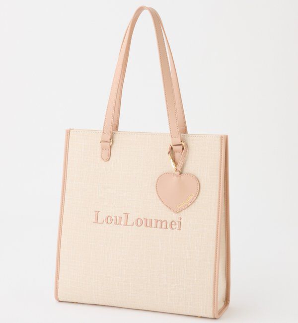  「【LouLoumei】ハートチャーム付きキャリーオントート/自立可能/推し活」|その他|