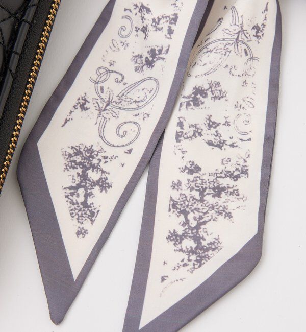  「スカーフ付きキルティングスマホショルダー」|ショルダー・メッセンジャー|