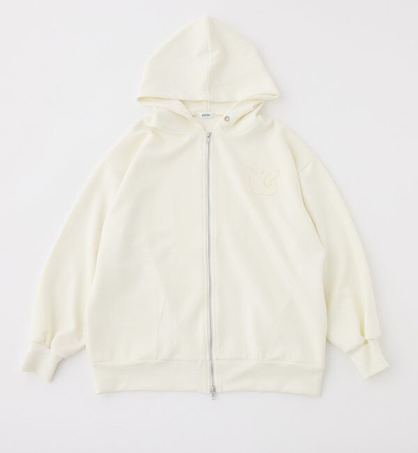  「ロゴグリッターパーカー」|プルオーバー|