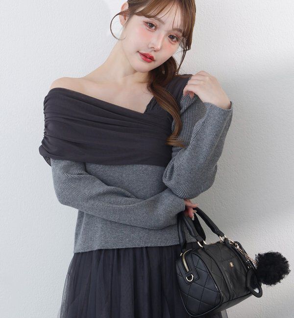  「ハートチャーム付きミニボストンバッグ」|ショルダー・メッセンジャー|