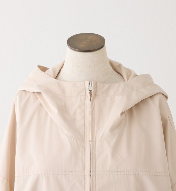  「ドロストリボンポケット付きマウンテンパーカー」|ダウンベスト・ベスト|