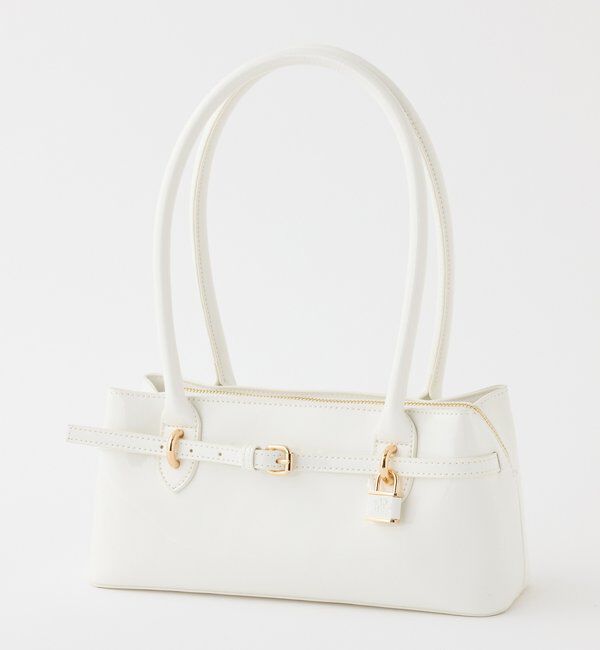  「ベルト付きエナメルバッグ」|ショルダー・メッセンジャー|