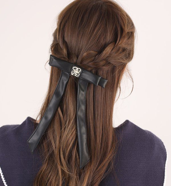  「【Eliane Collection】リボンバレッタ」|その他|